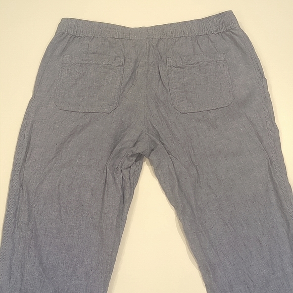 Lilly Pulitzer Taron Mid-Rise Linen Pant Size L - Picture 4 of 6